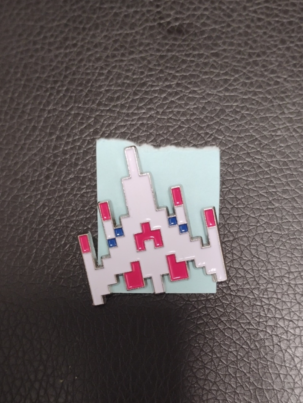 GALAGA SPACESHIP ENAMEL PIN EXCELLENT CONDITION